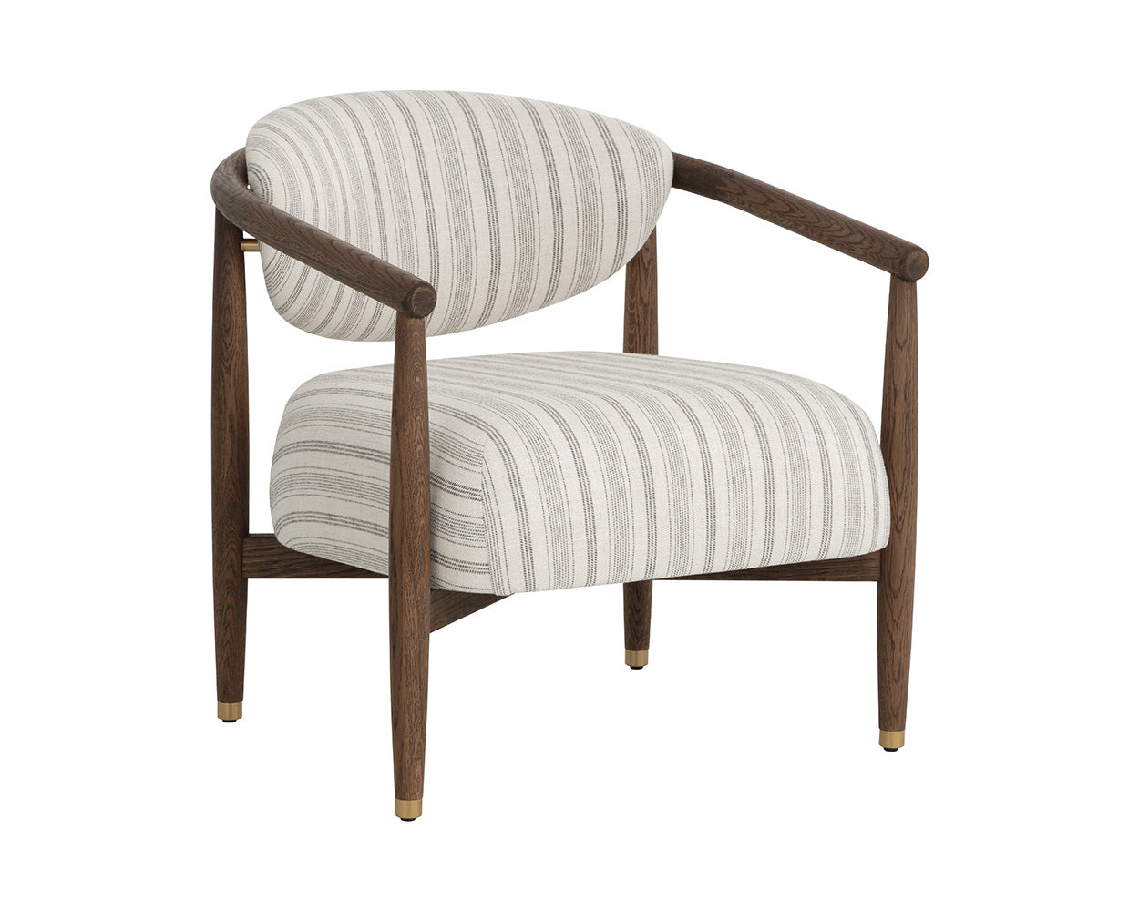 Sigrid Lounge Chair - Antique Brown