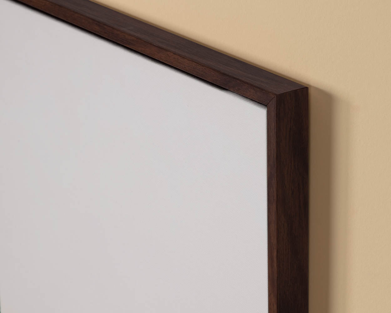 Silent Lake II - 20" X 30" - Brown Floater Frame