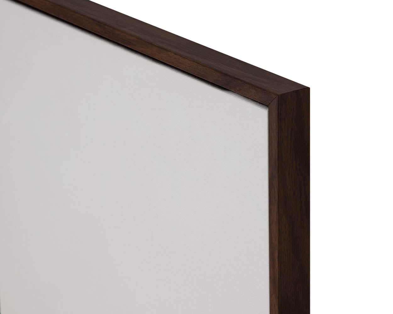 Silent Lake II - 20" X 30" - Brown Floater Frame