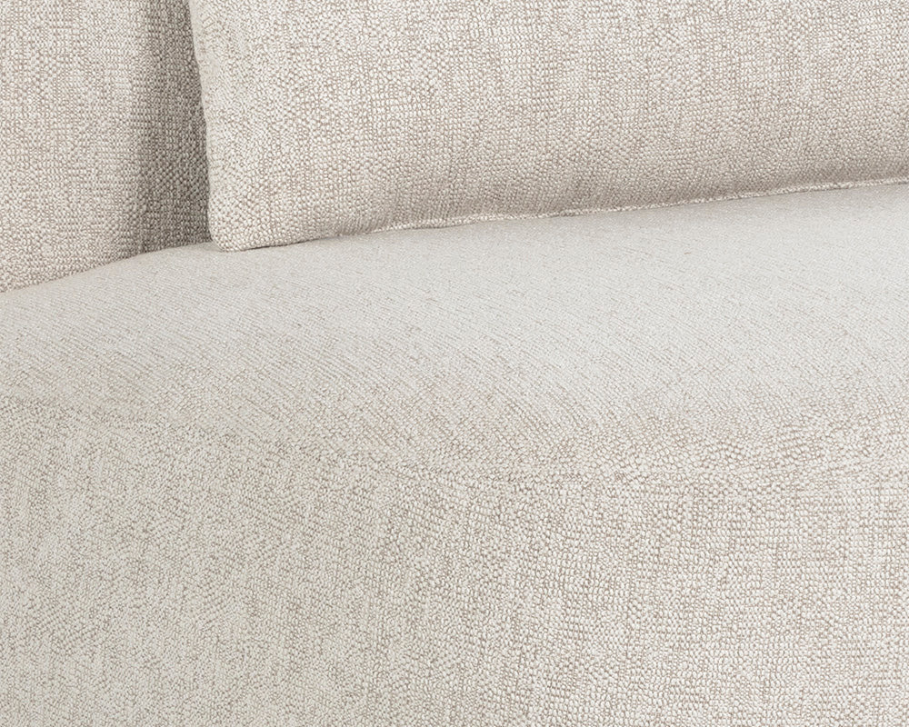 Soraya Swivel Armless Chair