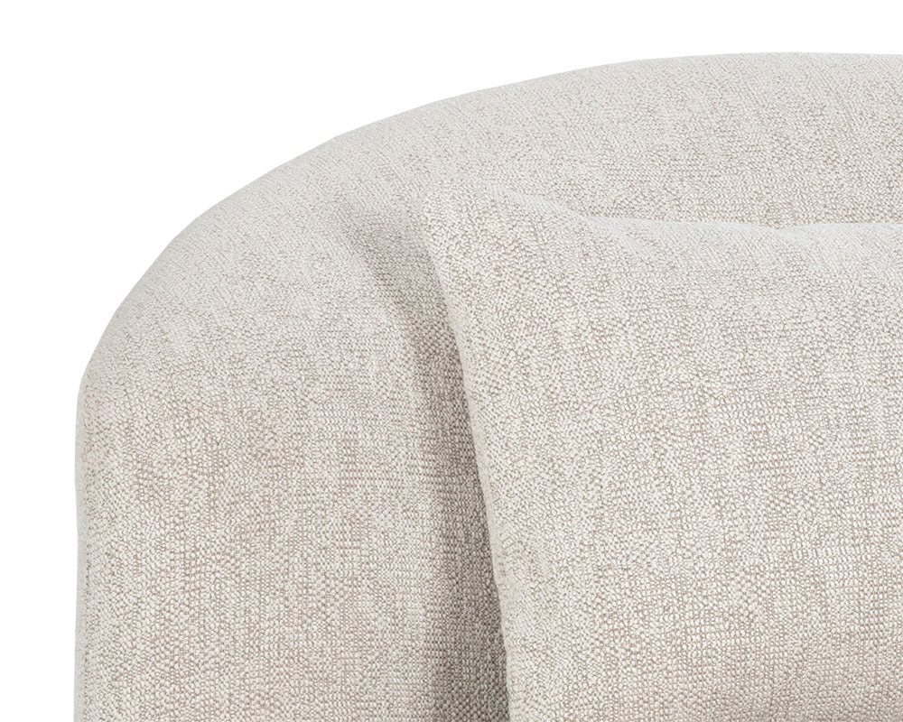 Soraya Swivel Armless Chair