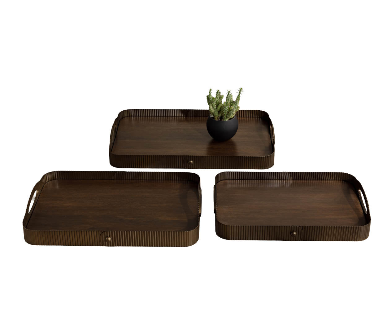 Sumatra Trays (Set Of 3)