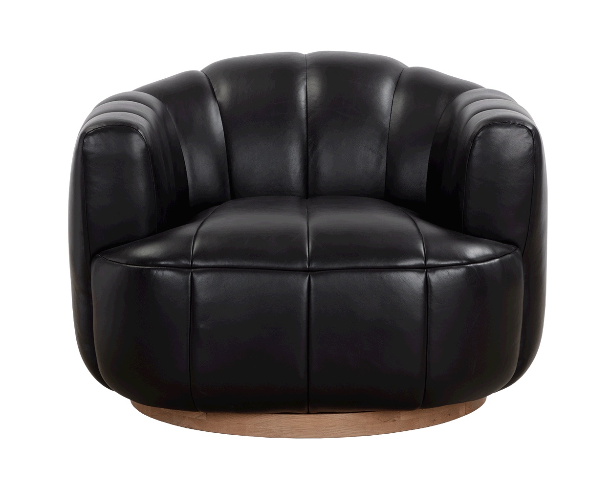Tadeo Swivel Armchair - Rustic Oak