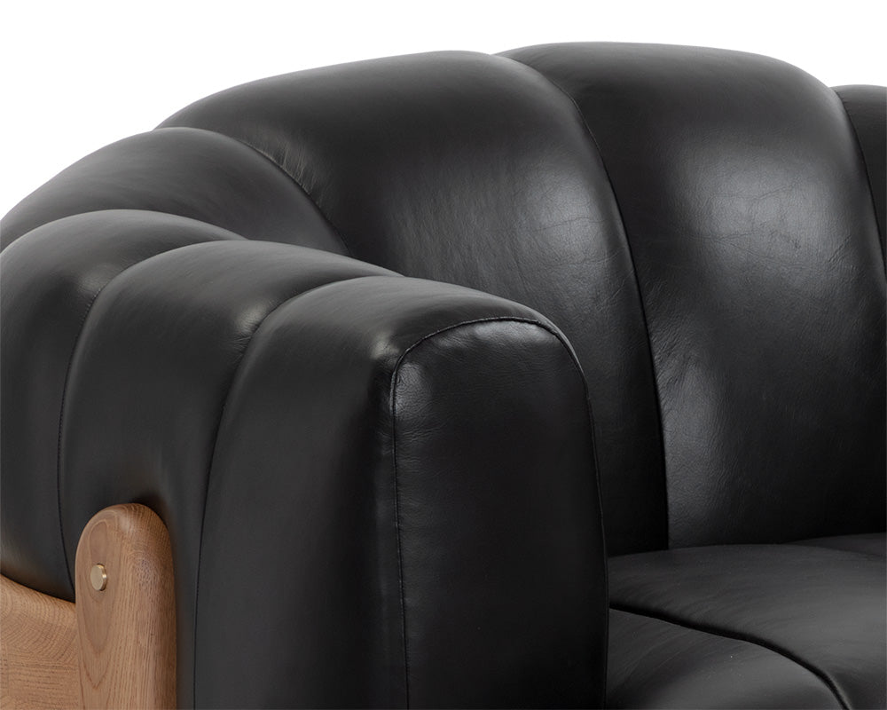 Tadeo Swivel Armchair - Rustic Oak