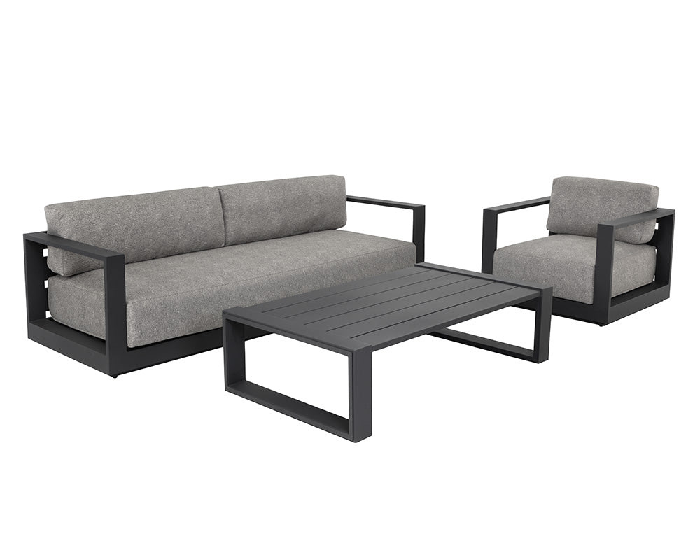 Tavira Armchair - Charcoal