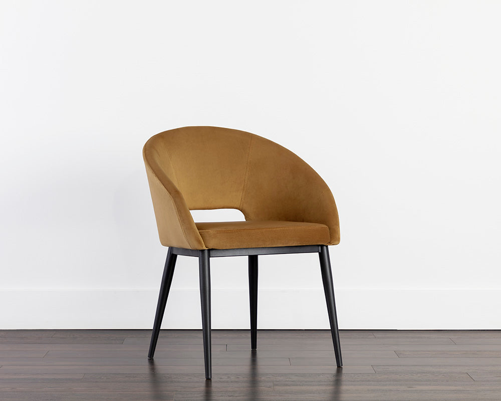Thatcher Dining Armchair - Black