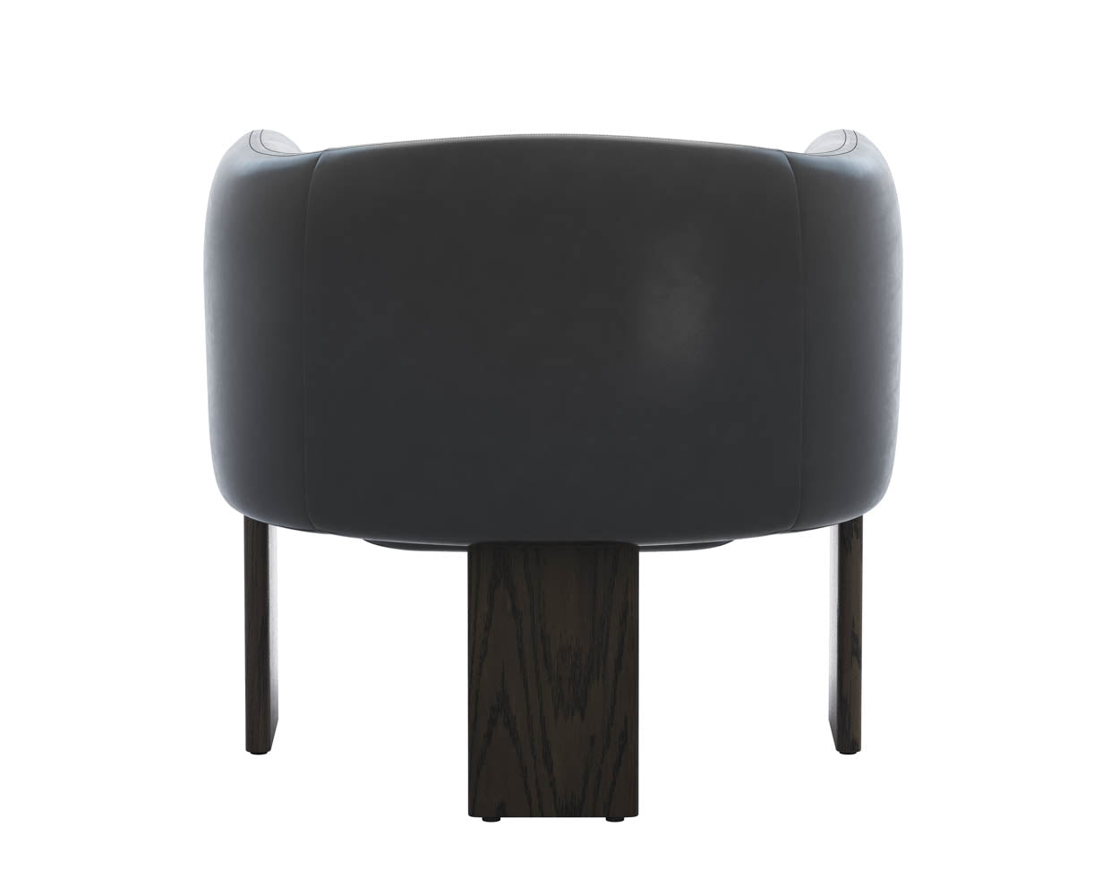 Trine Lounge Chair - Dark Brown