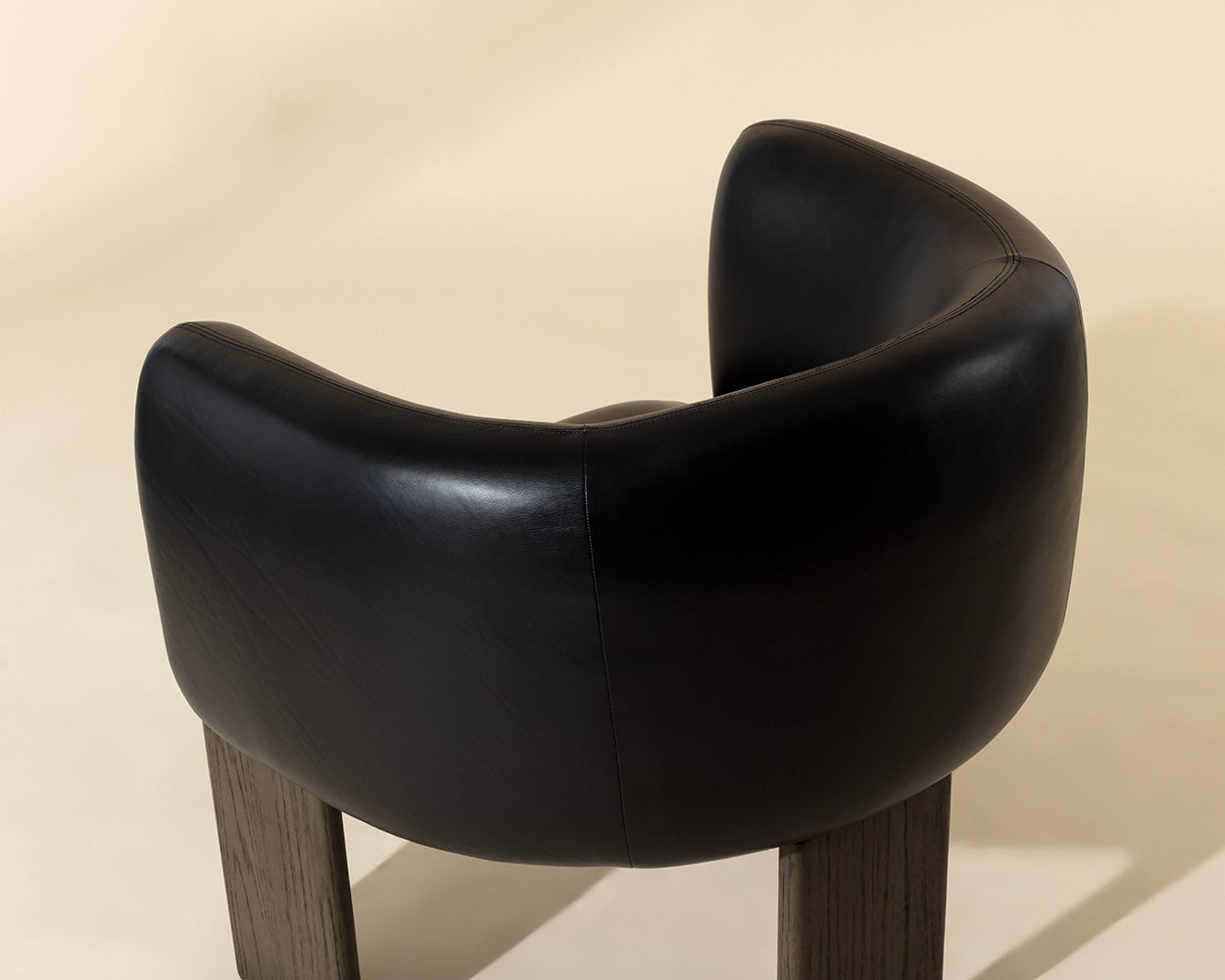 Trine Lounge Chair - Dark Brown