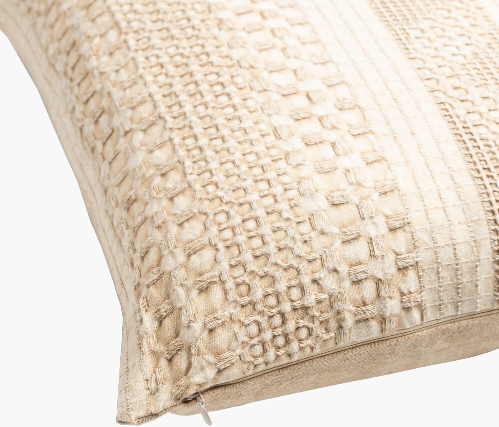 Washed Waffle Accent Pillow