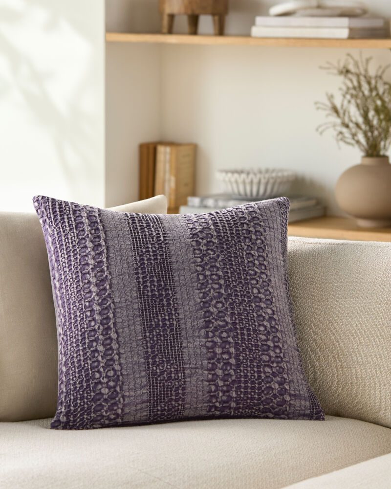 Washed Waffle Accent Pillow