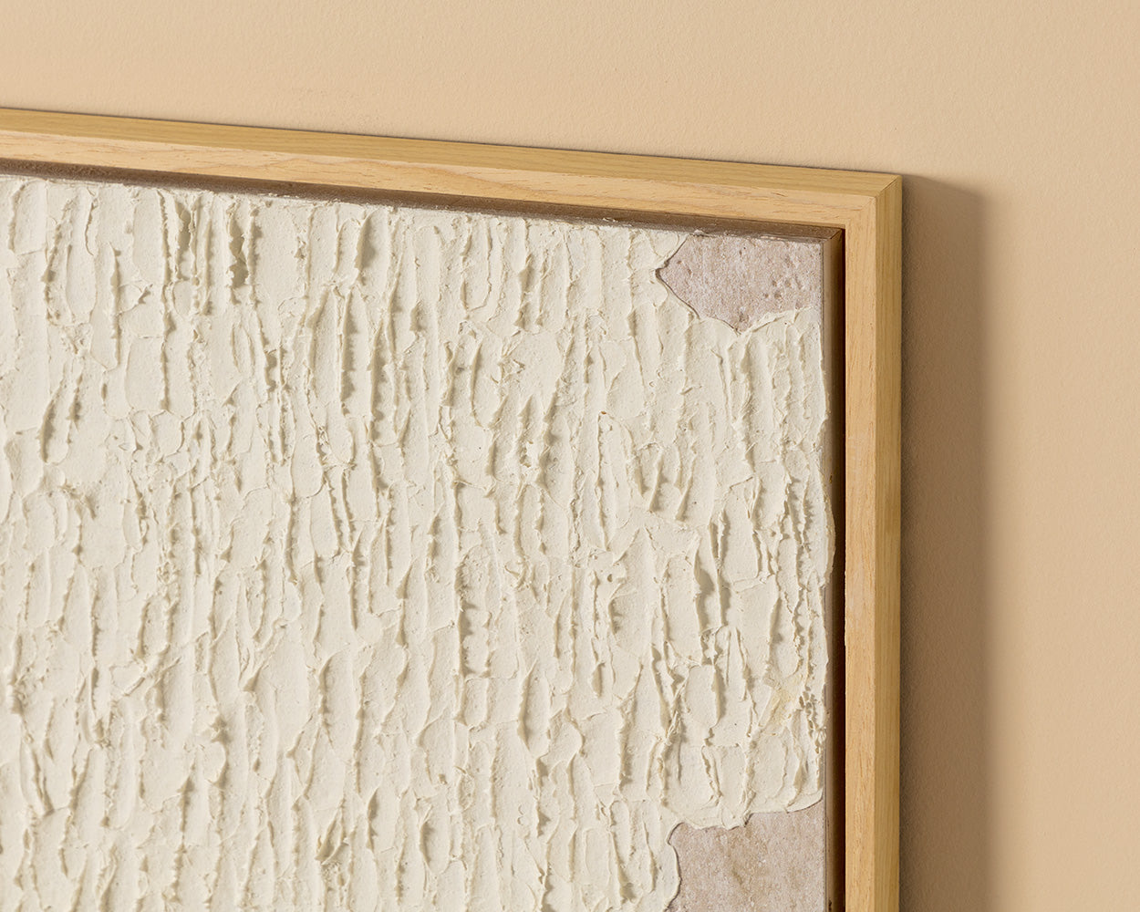 World Views - 40" X 60" - Natural Floater Frame