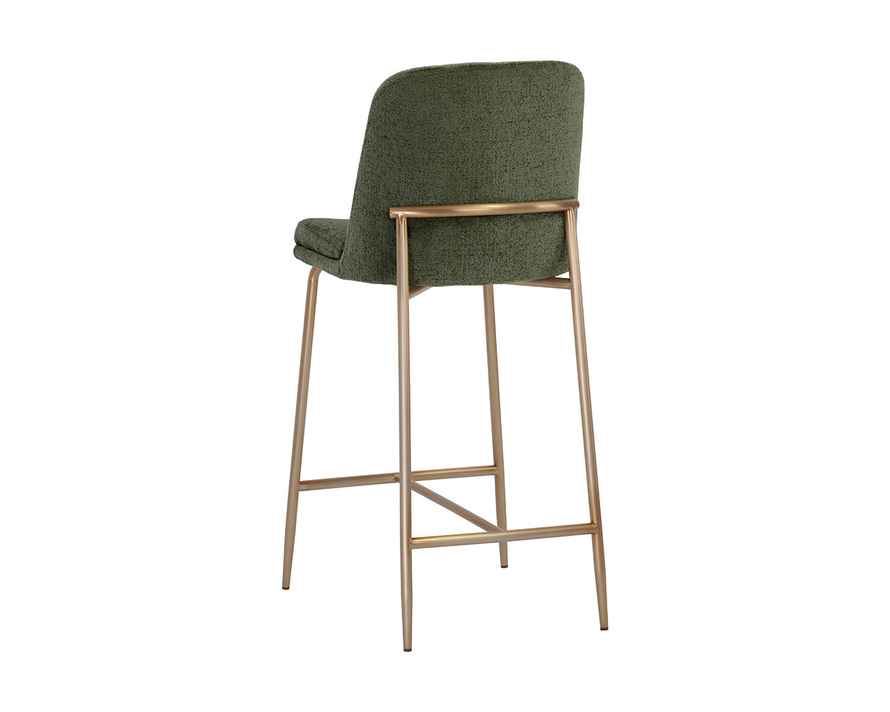 Zeke Counter Stool - Antique Brass