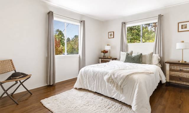 Professionally staged interior