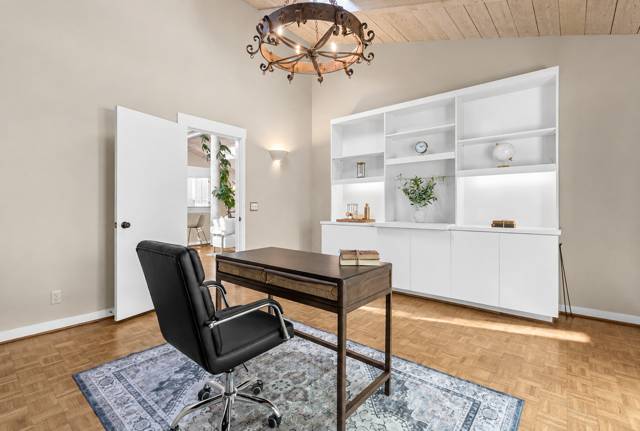 Professionally staged interior